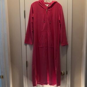 Cypress full zipper Robe with hood
